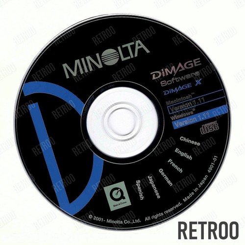 Minolta dimage software - dimage,