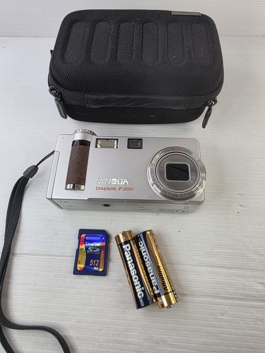 Minolta dimage f200 0mp - minolta, 4.0mp